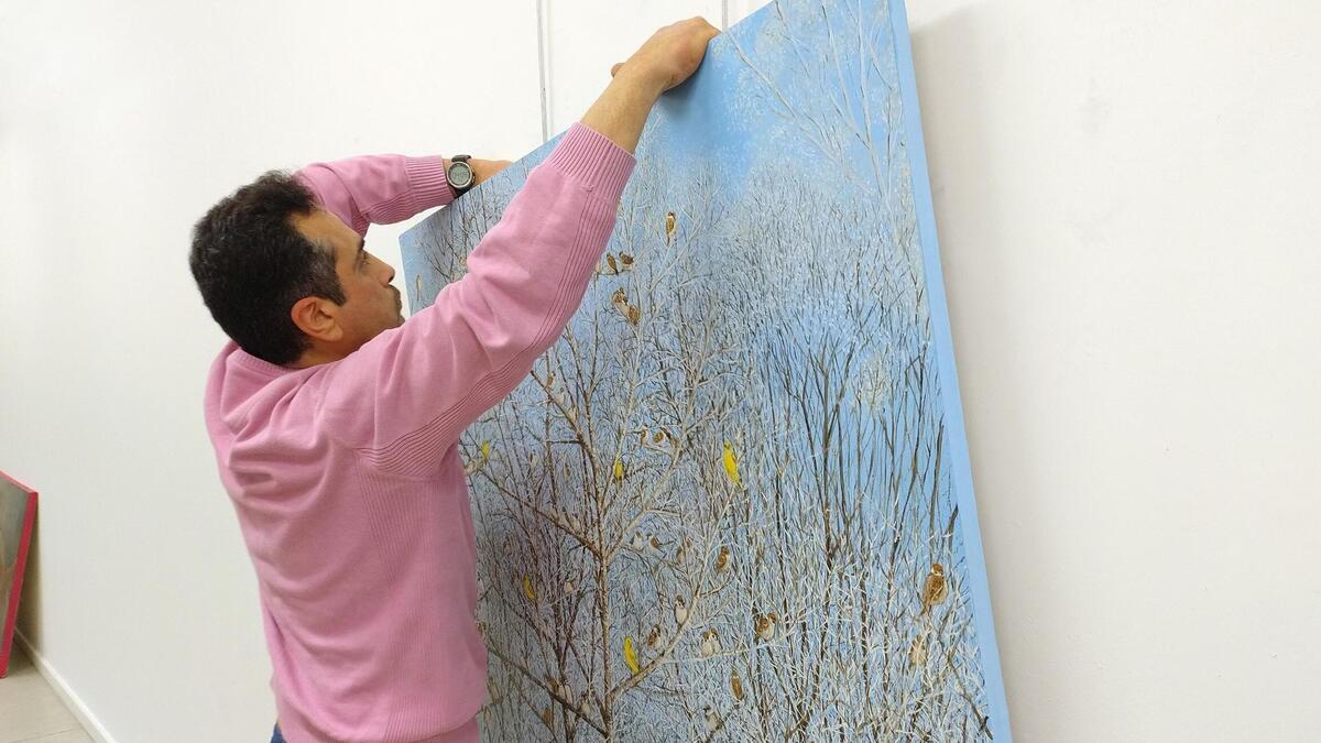 Beloftevolle Syrische Kunstenaar Toont Zijn Werk In Cultuurcentrum De 